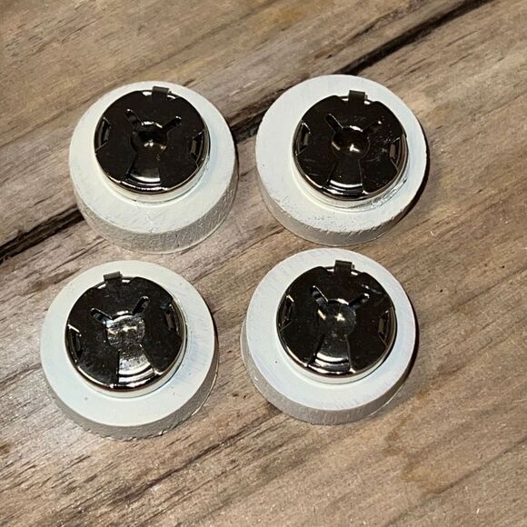 Vintage Green Bay Packers Button Covers Set Of 4 - Picture 6 of 7